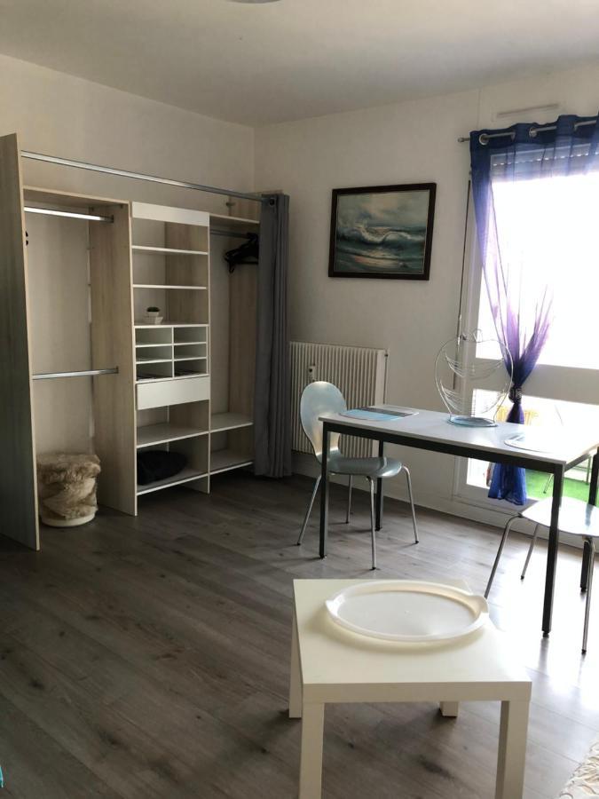 Studio Bord De Plage Des Bas Sablons Saint Malo Bagian luar foto