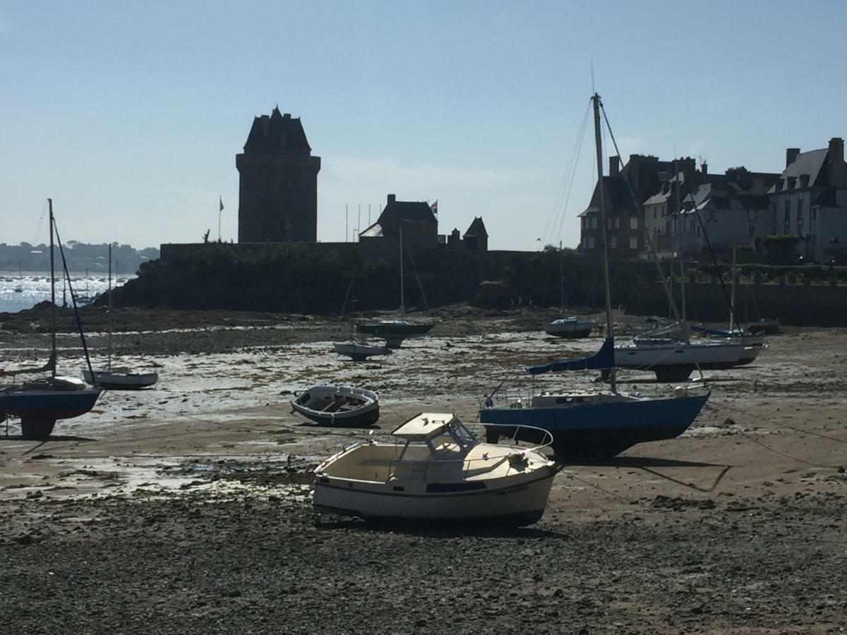 Studio Bord De Plage Des Bas Sablons Saint Malo Bagian luar foto